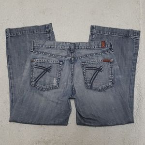 7FAM Dojo Capri Cropped Jeans